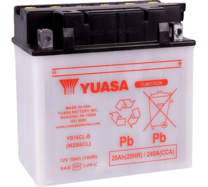 BATTERY YUASA HD DRY YB16CL-B