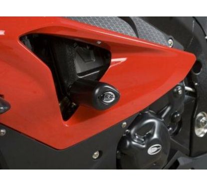 Tampons de protection R&G RACING Aero noir BMW S1000RR