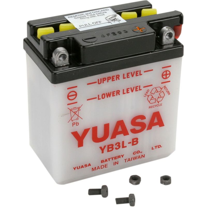 BATTERY YUASA HD DRY YB3L-B