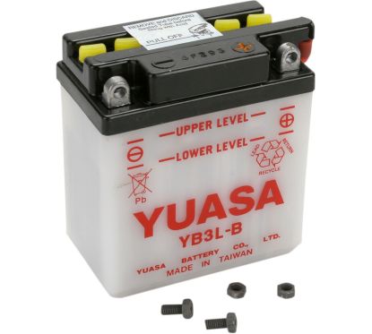 BATTERY YUASA HD DRY YB3L-B
