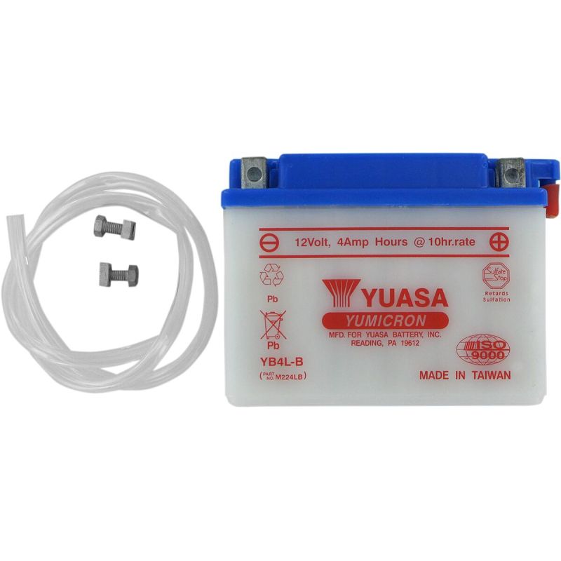 BATTERY YUASA HD DRY YB4L-B