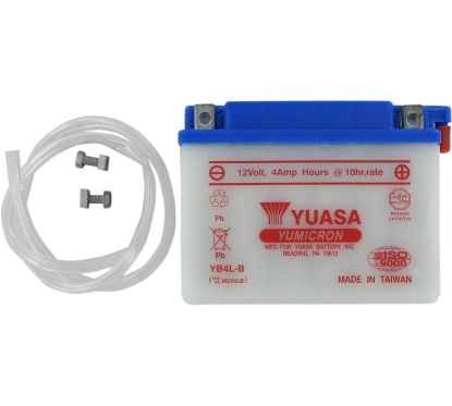 BATTERY YUASA HD DRY YB4L-B