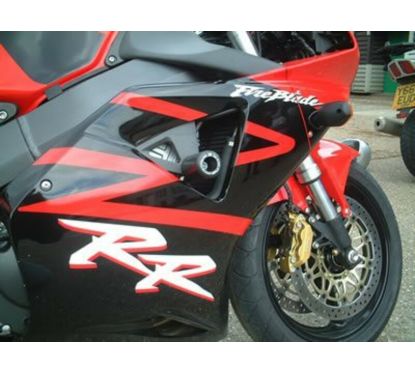Tampons de protection R&G RACING Classic noir Honda CBR900RR
