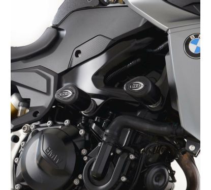 Tampons de protection arrière R&G RACING Aero noir BMW F900R/XR