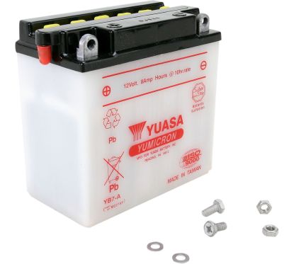 BATTERY YUASA HD DRY YB7-A