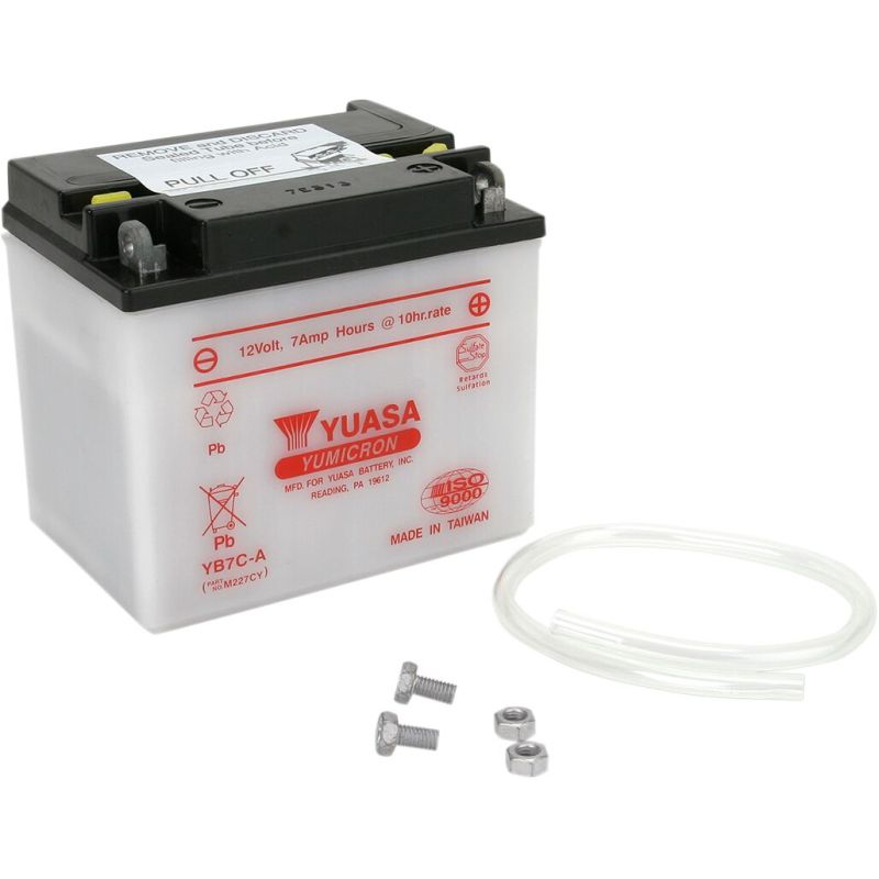 BATTERY YUASA HD DRY YB7C-A