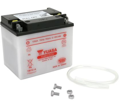 BATTERY YUASA HD DRY YB7C-A