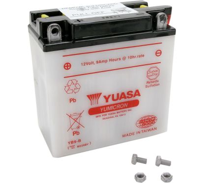 BATTERY YUASA HD DRY YB9-B