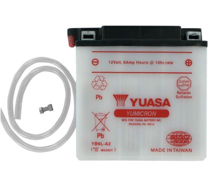 BATTERY YUASA HD DRY YB9L-A2