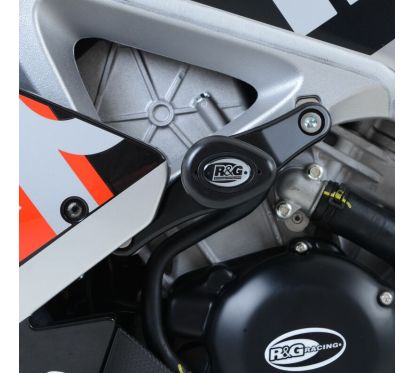 Tampons de protection R&G RACING Aero blanc Aprilia RSV-4 R