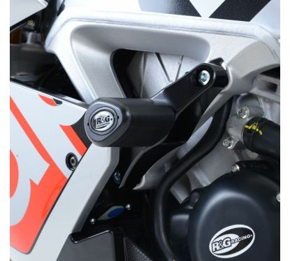 Tampons de protection R&G RACING Aero blanc Aprilia RSV-4 R