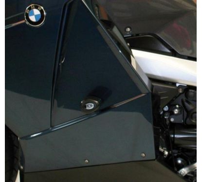 Tampons de protection R&G RACING Aero noir BMW K1200LT/GT / K1300 GT