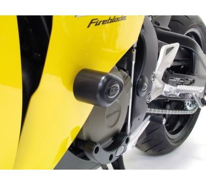 Tampons de protection R&G RACING Aero noir Honda CBR1000RR Fireblade/SP/SP2