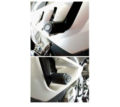 Tampons de protection R&G RACING Aero noir BMW S1000RR