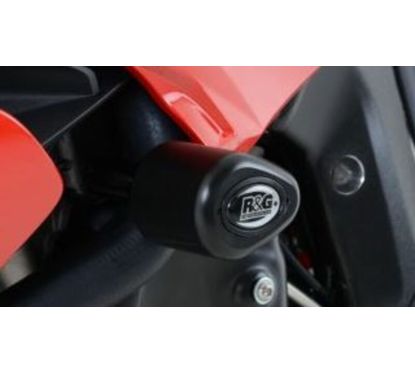 Tampons de protections R&G RACING Aero noir BMW F800R