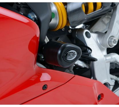 Tampons de protection R&G RACING Aero noir Suzuki GSX-S1000F