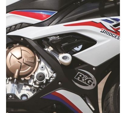 Tampons de protection R&G RACING Aero Race noir BMW S1000RR