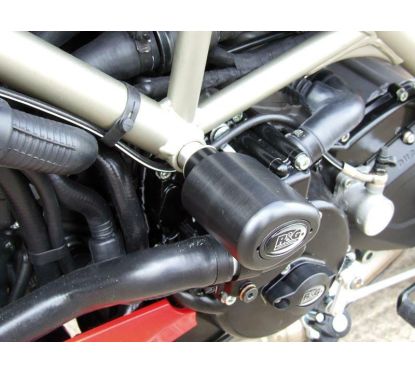 Tampons de protection R&G RACING Aero noir Ducati