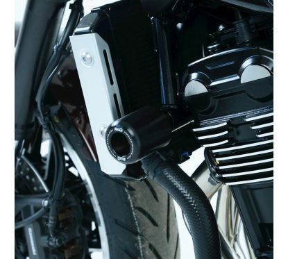 Tampons de protection R&G RACING Classic Style noir Kawasaki Z900RS