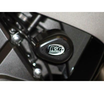 Tampons de protection R&G RACING Aero noir Honda CBR600RR