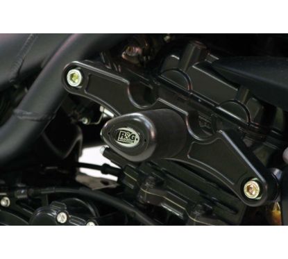 Tampons de protection R&G RACING Aero noir Triumph Speed Tripme 1050