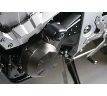 Tampons de protection R&G RACING Aero noir Kawasaki Z1000/750/R