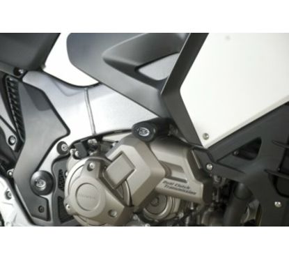 Tampons de protection R&G RACING Aero noir Honda Crosstourer