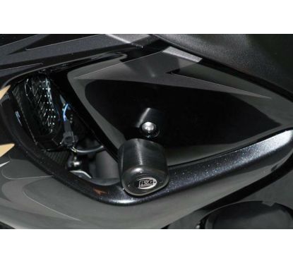 Tampons de protection R&G RACING Aero noir Suzuki GSX1340R Hayabusa