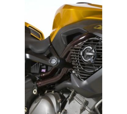 Tampons de protection R&G RACING Aero noir Benelli TNT 1130/Cafe Racer
