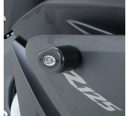 Tampons de protection R&G RACING Aero noir Yamaha YZF-R125
