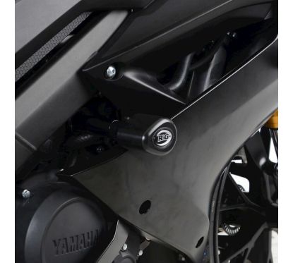 Tampons de protection R&G RACING Aero noir Yamaha YZF-R125