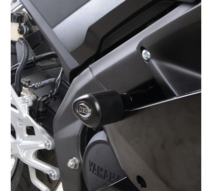Tampons de protection R&G RACING Aero noir Yamaha YZF-R125
