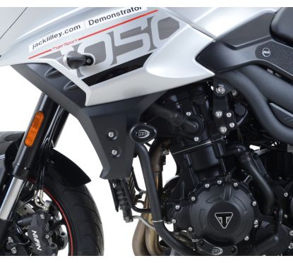 Tampons de protection R&G RACING Aero noir Triumph Tiger 1050 Sport