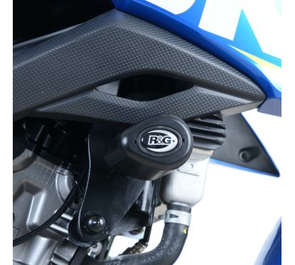 Tampons de protection R&G RACING Aero noir Suzuki GSX-S125