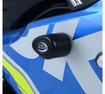 Tampons de protection R&G RACING Aero noir Suzuki GSX-R125