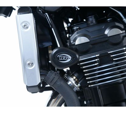 Tampons de protection R&G RACING Aero noir Kawasaki Z900RS