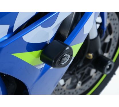 Tampons de protection R&G RACING Aero Race noir Suzuki GSX-R1000