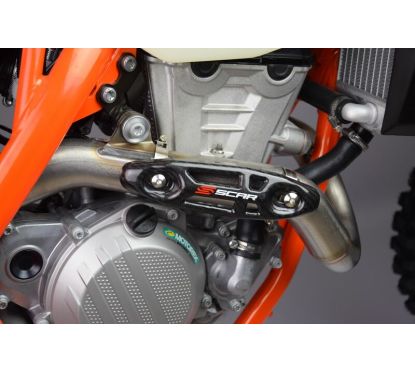 Protection échappement SCAR universelle carbone