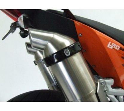 Protection de silencieux ovale R&G RACING noir