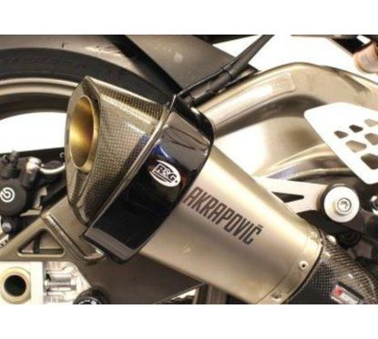 Protection de silencieux R&G RACING noir Akrapovic hexagonal