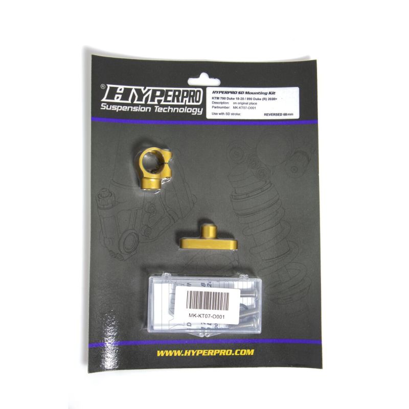 Kit de montage amortisseur de direction