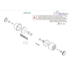 Protections axe de roue LIGHTECH - Avant + Arrière