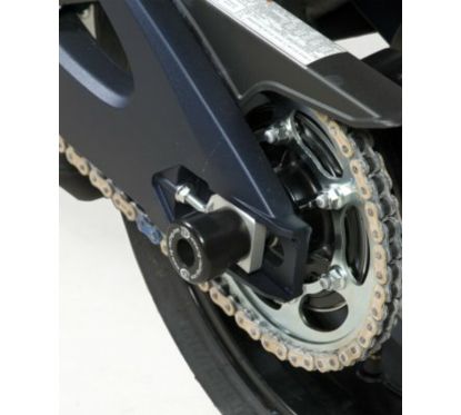 Protection de bras oscillant R&G RACING noir Suzuki GSX-R600/750/1000