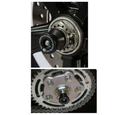 Protection de bras oscillant R&G RACING noir Ducati