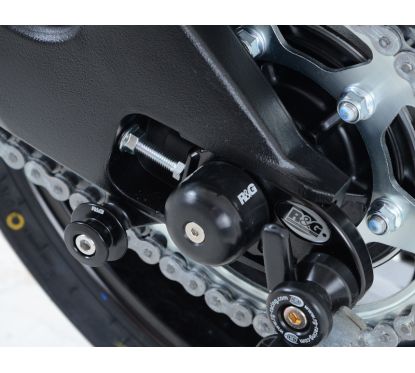 Protection de bras oscillant R&G RACING noir Suzuki GSX-S 1000 ABS/FA