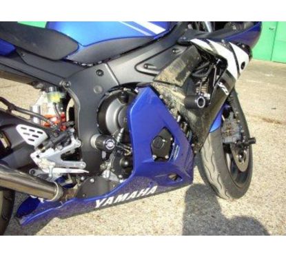 Protection de fourche R&G RACING noir Yamaha YZF-R6