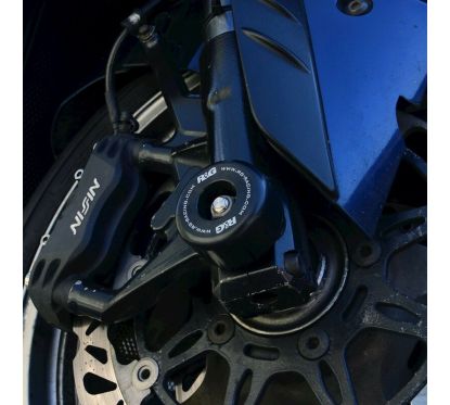 Protection de fourche R&G RACING noir Kawasaki