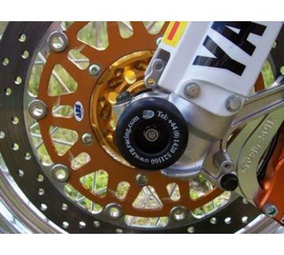 Protection de fourche R&G RACING noir Yamaha