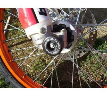 Protection de fourche R&G RACING noir Honda CRF250R/X/450R/RX