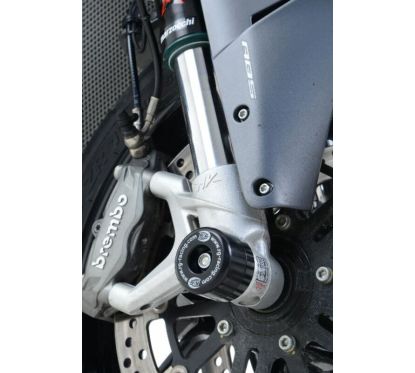 Protection de fourche R&G RACING noir MV Agusta Stradale 800